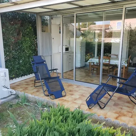 F2 Cosy Avec Jardin, Clim Et Parking A - Fr-1-680-43 Balaruc-les-Bains